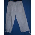 Pantacourt blanc. h&m. lin. coton. taille 36 Pantacourt blanc. h&m. lin. coton. taille 36