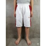 Pantacourt blanc et rouge doubl?e taille ?lastiqu?e avec cordon 12 - 14 ans umbro