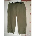 Pantacourt blanche porte polyester 46 kaki Pantacourt blanche porte polyester 46 kaki