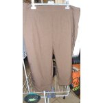 Pantacourt bleu bonheur polyester 56 marron