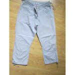 Pantacourt bleu / gris taille 40 femme