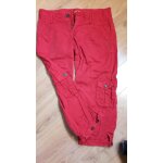 Pantacourt ddp coton 14 ans rouge