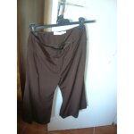Pantacourt doubl cache - cache 92% polyester 8% lasthanne 38 marron