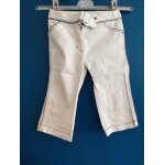 Pantacourt dpam blanc coton 4 ans