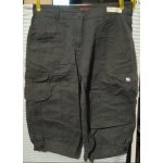 Pantacourt femme -  ; tissa�a  ; - gris - cargo - taille 38