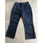 Pantacourt en jean bleu marine taille 40 camaeu