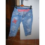 Pantacourt en jean kaporal5 taille 34.