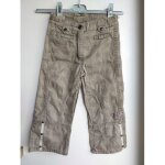 Pantacourt palomino c&a beige rose 6. 7 ans