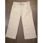 Pantacourt taille 34 blanc jennyfer