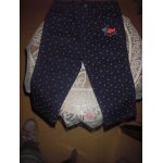 Pantalon bb ( 9 mois ) , de marque tissaa , coloris bleu marine , motifs petits poissons et petits ...