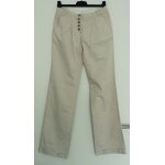 Pantalon beige ray. revers. promod. coton. taille 38