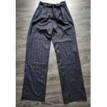 Pantalon bleu marine ray argent 34 xs kiabi neuf