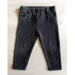 Pantalon bleu marine a revers imitation jean. kiabi. taille 12 mois. 73 - 76 cm Pantalon bleu marine a revers imitation jean. kiabi. taille 12 mois. 73 - 76 cm