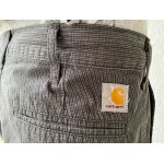 Pantalon carhartt , petits carreaux / rayures noires et grises, taille 32 x 32