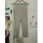 Pantalon a carreaux gris / blancs 34 xs zara .