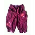 Pantalon dpam gagou tagou prune violet taille 12 mois