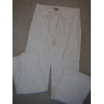 Pantalon femme blanc en stretch naf naf taille 36 Pantalon femme blanc en stretch naf naf taille 36