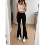 Pantalon flare noir zara taille xs