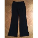 Pantalon flare de soirée noir pailleté promod taille 2 Pantalon flare de soirée noir pailleté promod taille 2