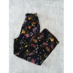 Pantalon fluide fleuri vero moda - taille xs - neuf
