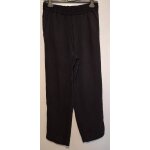 Pantalon fluide noir uni