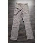 Pantalon gris � carreaux 34 xs h&m neuf