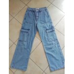 Pantalon - jean coupe cargo À jambes larges jennyfer taille 36. Pantalon - jean coupe cargo À jambes larges jennyfer taille 36.