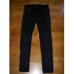 Pantalon jean coupe slim couleur noire jennyfer modèle avec coutures sur jambes taille 16 ans ou 36 Pantalon jean coupe slim couleur noire jennyfer modèle avec coutures sur jambes taille 16 ans ou 36