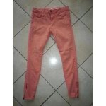 Pantalon - jean moulant camaieu taille 36 ( petit 38 ).