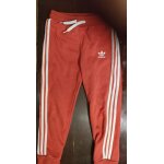Pantalon de jogging adidas 3 - 4 ans 3 bandes rouge