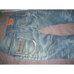 Pantalon kaporal jean 40 bleu clair