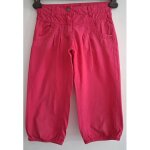 Pantalon l�ger en toile fuschia