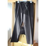 Pantalon a pince noir