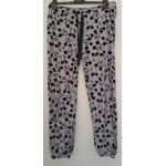 Pantalon de pyjama en pilou imprim� de t�tes de mickey