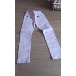 Pantalon rose avec poche fermeture toile