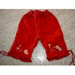 Pantalon rouge taille 6 mois kiabi