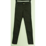 Pantalon slim vert kaki. jennyfer. coton. polyester. elasthanne. taille 34