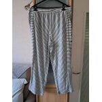 Pantalon taille 50 - 52 blanc ray noir