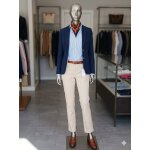 Pantalon en toile beige taille 36 cache cache