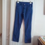 Pantalon toile bleu garçon 14 ans c & a Pantalon toile bleu garçon 14 ans c & a