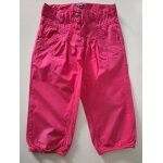 Pantalon en toile couleur fuschia unie Pantalon en toile couleur fuschia unie