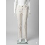 Pantalon en toile �cru brod� taille 40 alain manoukian
