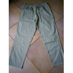 Pantalon en toile vert pale taille 44 marque damart