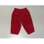 Pantalon velours rouge jacadi
