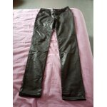 Pantalon vinyle gris bronze fille 16 ans cache cache trs bon tat