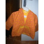 Parka doubl�e � capuche imperm�able kiabi 5 / 6 ans 100% polyester enduction pvc.