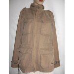 Parka h&m divided coton 40 marron