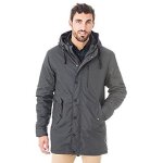 Parka kaporal snook asphal gris
