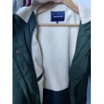 Parka / manteau droit À capuche vert kaki homme - bonobo taille s Parka / manteau droit À capuche vert kaki homme - bonobo taille s