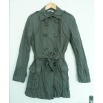 Parka. trench gris taupe. effet froiss�. etam. taille 38